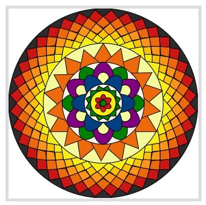 Pookalam design by Aditya-sailesh