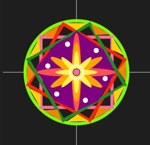 Pookalam design by lovebin123