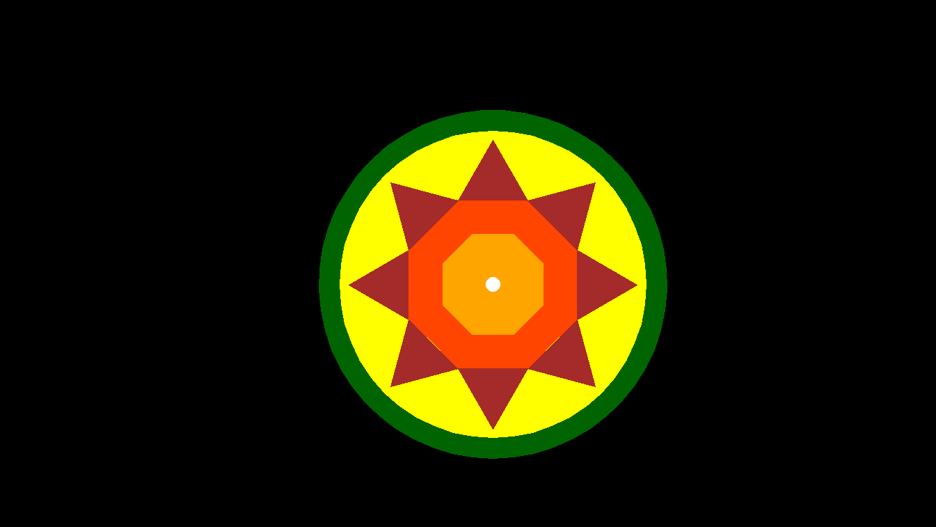 Pookalam design by malavikasmenon