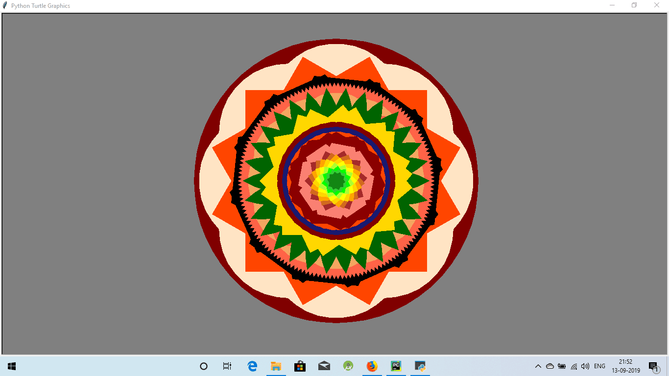 Pookalam design by raz8153
