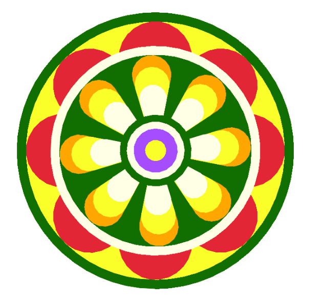 Pookalam design by tomthomasvempala